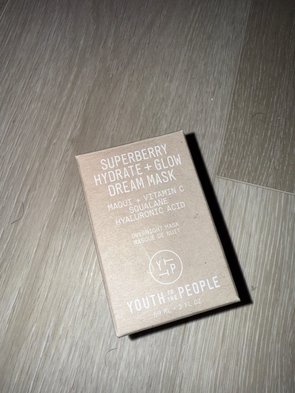Youth To The People Superberry Hydrate + Glow Dream Mask - Cream